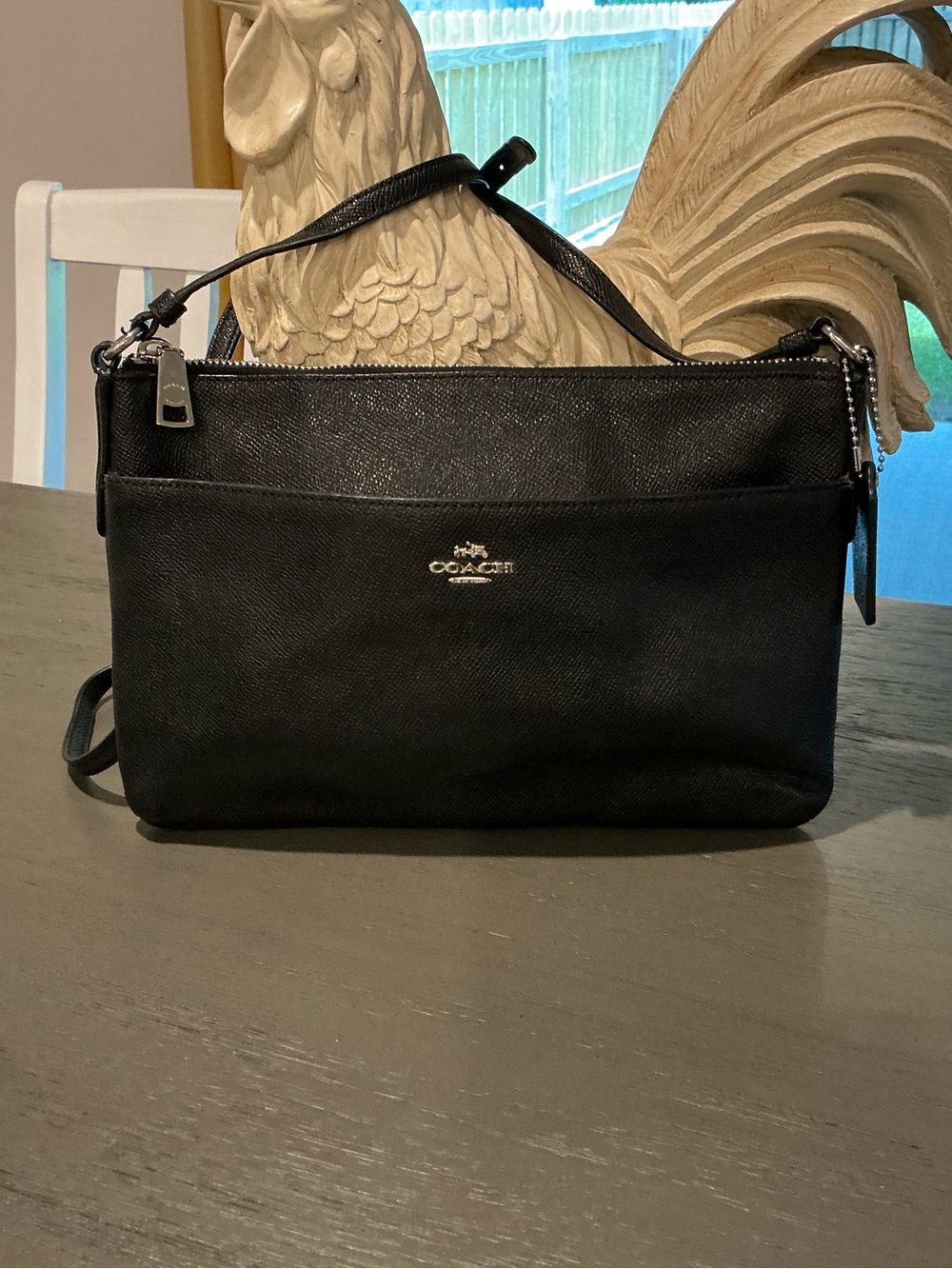 Coach F22251 East/West crossbody
10.75x7 with COA